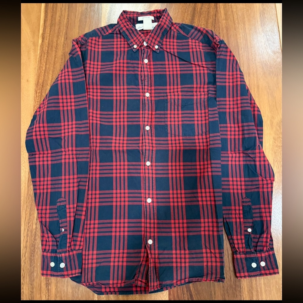 H&M L.O.G.G Plaid Shirt